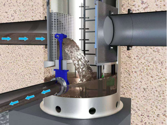 智能雨污分流井